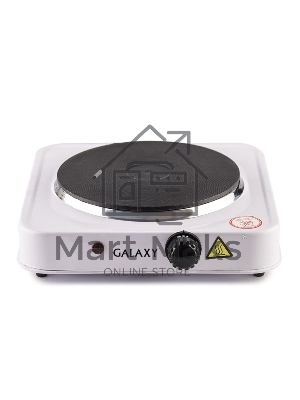 Электрическая плитка Galaxy Line GL 3001, белый, электрическая, 1500 Вт