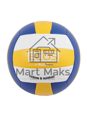 Ecos Мяч волейбольный ECOS MOTION VB103 (№5, 3-цвет., машин.сшивка, ПВХ)