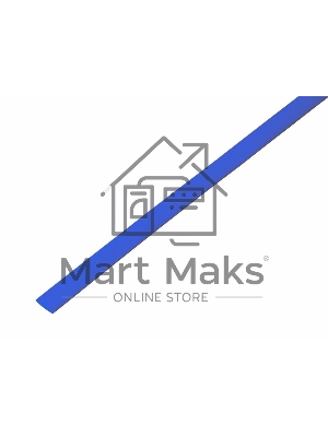 Трубка термоусадочная 5.0/2.5 1м син. Rexant 20-5005