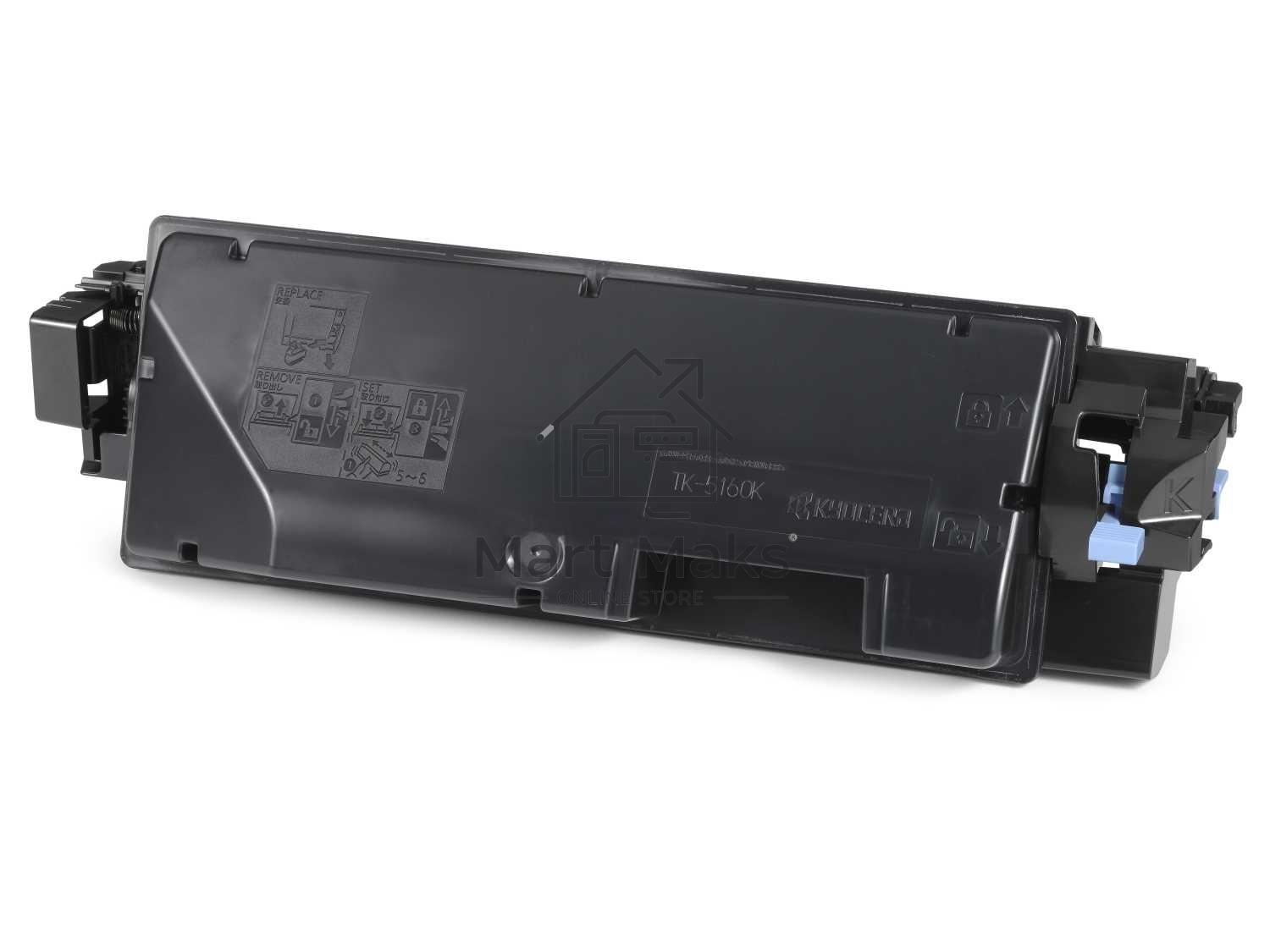 Картридж лазерный Kyocera TK-5160K (1T02NT0NL0) черный для P7040cdn 16000 стр