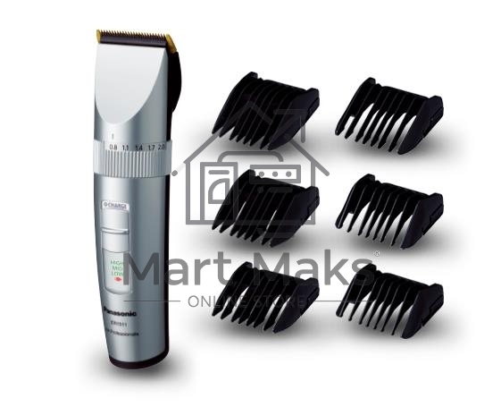 Машинка для стрижки Panasonic ER217S520 серебристый (насадок в компл:1шт)
