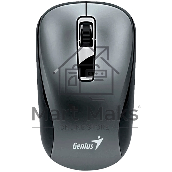 Мышь беспроводная Genius NX-7010 серый, 1200 dpi, радиоканал, USB, кнопки - 3