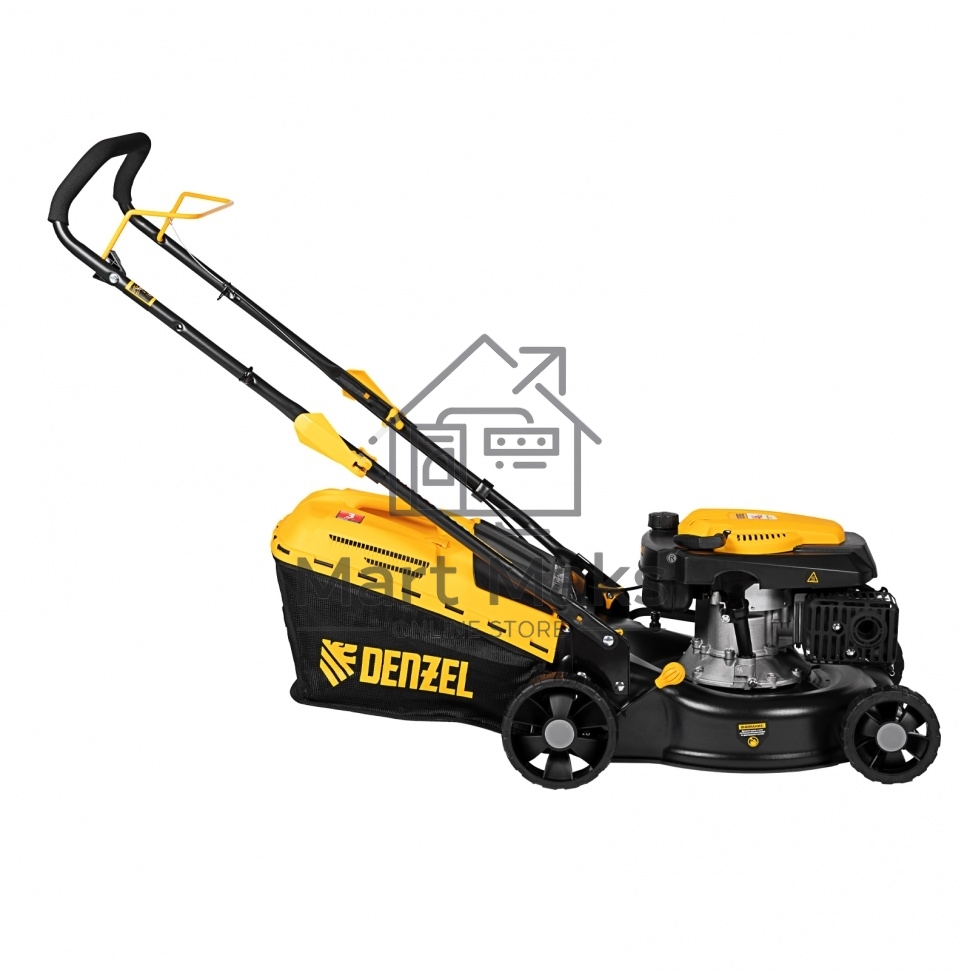 Газонокосилка бензиновая Denzel GLD-420, 146 см3,шир 42 см,40 л 58805