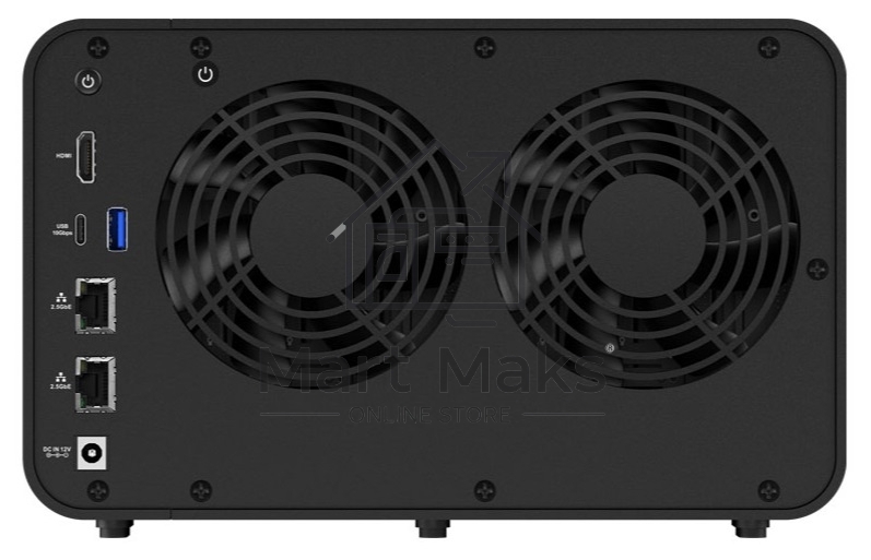 Сетевое хранилище TerraMaster F6-424 tower NAS QC 3,4Ghz/8Gb(32)/TRAID,JBOD,RAID0,1,10,5,6/up to 6 HDD SATA(3,5' or 2,5')/2xM.2 2280 NVMe/2xUSB/HDMI/2x2,5GbE RJ-45/iSCSI/1xPS/1YW