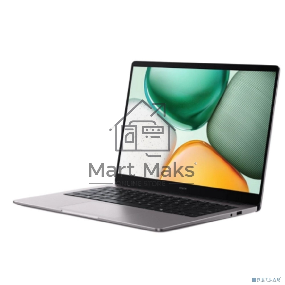 Ноутбук HONOR MagicBook X 14 серый 5301ALWY Intel Core i5-12450H/8Gb/SSD512Gb/14