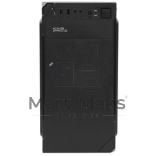 Компьютерный корпус KingPrice KPCC-MN209 черный без БП mATX 1x80мм 2x120мм 2xUSB 2.0 audio