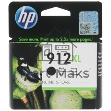 Картридж струйный HP 912 3YL84AE черный (825стр.) для HP OfficeJet 801x/802x