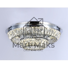 Светильник Ambrella light TR5029 CH/CL хром/прозрачный 3000K/4200K/6400K 81W D600*207 (Без ПДУ)