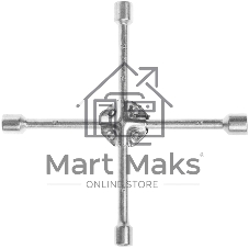 Ключ-крест баллонный Matrix, 17 х 19 х 21 х 22 мм, усиленный, толщина 16 мм