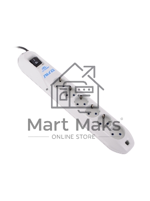 Сетевой фильтр ZIS Фильтр Pilot - GL 5 евро, 1 росс. 3 м арт.021-GL-6