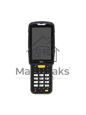 Терминал сбора данных M3 Mobile Android 10.0 GMS, WVGA, 802.11 a/b/g/n/ac, SE4770 2D Imager Scanner(Straight Shooter/0° Scan), Rear Camera, BT, GPS, NFC(HF), 4G/64G, 30-Key Alpha Numeric & Function, Extended Battery is included and Bullet Proof Film, Hand