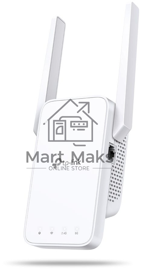 Усилитель TP-Link Wi-Fi сигнала AC1200 OneMesh Wi-Fi Range Extender/Signal Amplifier, dual-band Wi-Fi, two external antennas, 1 10/100Mbps port, 1 WPS button, supports RE/AP mode, Smart signal indicator, easy setup/management via Tether APP/Web UI.