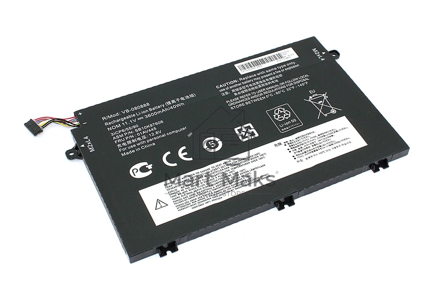 Аккумуляторная батарея для ноутбука Lenovo ThinkPad E485 11.1V 3600mAh OEM