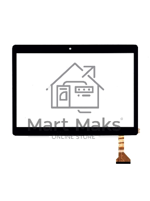 Сенсорное стекло (тачскрин) для Prestigio MultiPad Wize PMT3096 1069A4, черное