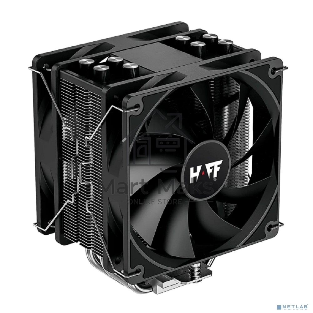 Кулер ID-Cooling SE-214-XT HAFF Eco Edition черный 120мм алюминий+медь 1800rpm 35.2db 4-pin 200W 150мм