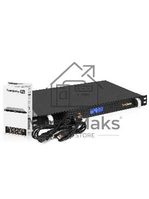 Источник бесперебойного питания ExeGate 1U ServerRM UNL-650.LCD.AVR.4C13.RJ.USB.1U 650VA/360W, LCD, AVR, 4*C13, RJ, USB, 1U, установка в стойку, черный