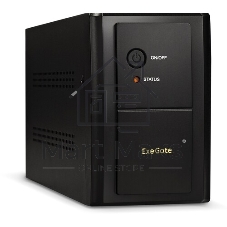 Источник бесперебойного питания ExeGate EX292801RUS SpecialPro UNB-1600.LED.AVR.2SH.3C13 1600VA/950W, LED, AVR, 2*Schuko+3*C13, съемн.кабель, металлический корпус, черный