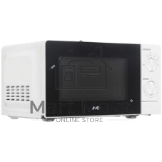 Микроволновая печь JVC JK-MW123M белый, 20 л, 700 Вт, переключатели - поворотный механизм