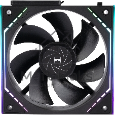 Кулер для корпуса Thermalright TL-M12QR Reverse (124x120x25mm, 4-pin PWM, ARGB, 47.6CFM, 23.2dBA, 1500RPM, черный)
