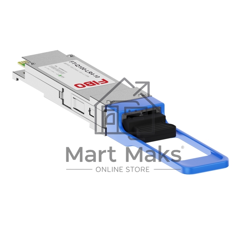 Трансивер FIBO FT-Q100-LR4-10, модуль QSFP28 100GBASE-LR4, разъем LC, дальность до 10 км