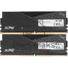 Оперативная память XPG Lancer, DDR5, 32GB (2x16GB), 6000MHz, CL30, DIMM, с радиаторами, черный