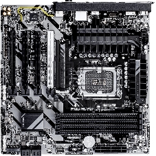 Материнская плата GIGABYTE B860M DS3H WIFI6E, LGA1851, Intel B860, 4xDDR5, 4xSATA, 2xM.2, 1xPCIe 5.0 x16, DisplayPort, HDMI, 1x2.5Gb LAN, 3x3.5 мм, 7.1, microATX