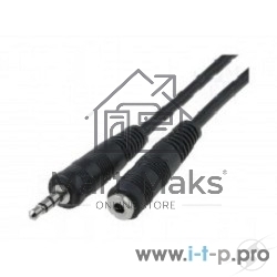 Кабель 5bites Кабель-удлинитель 5bites AC35J-030F 3.5 Jack/M - 3.5 Jack/F,3м, стерео