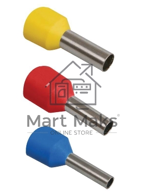 Наконечник-гильза изол. Е0508 (уп.100шт) ИЭК UGN10-D05-02-08