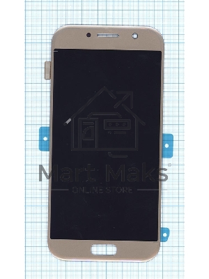 Дисплей для Samsung Galaxy A5 SM-A520F (2017) золотой