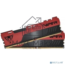 Оперативная память Patriot Viper Elite II, DDR4, 64GB (2x32 GB), 3200 MHz, CL18, DIMM, радиатор, красный/черный