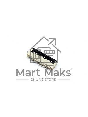 Разъем FPC Flip-Lock 0510-20RLGF 20 pin высота 1мм шаг 0,5мм