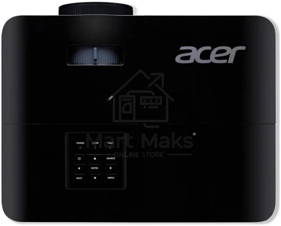 Проектор Acer X139, DLP, WXGA, 5200 Lm, 20000:1, EMEA, 2.7 Kg, EURO Power (replace MR.JTJ11.00R, X139WH)