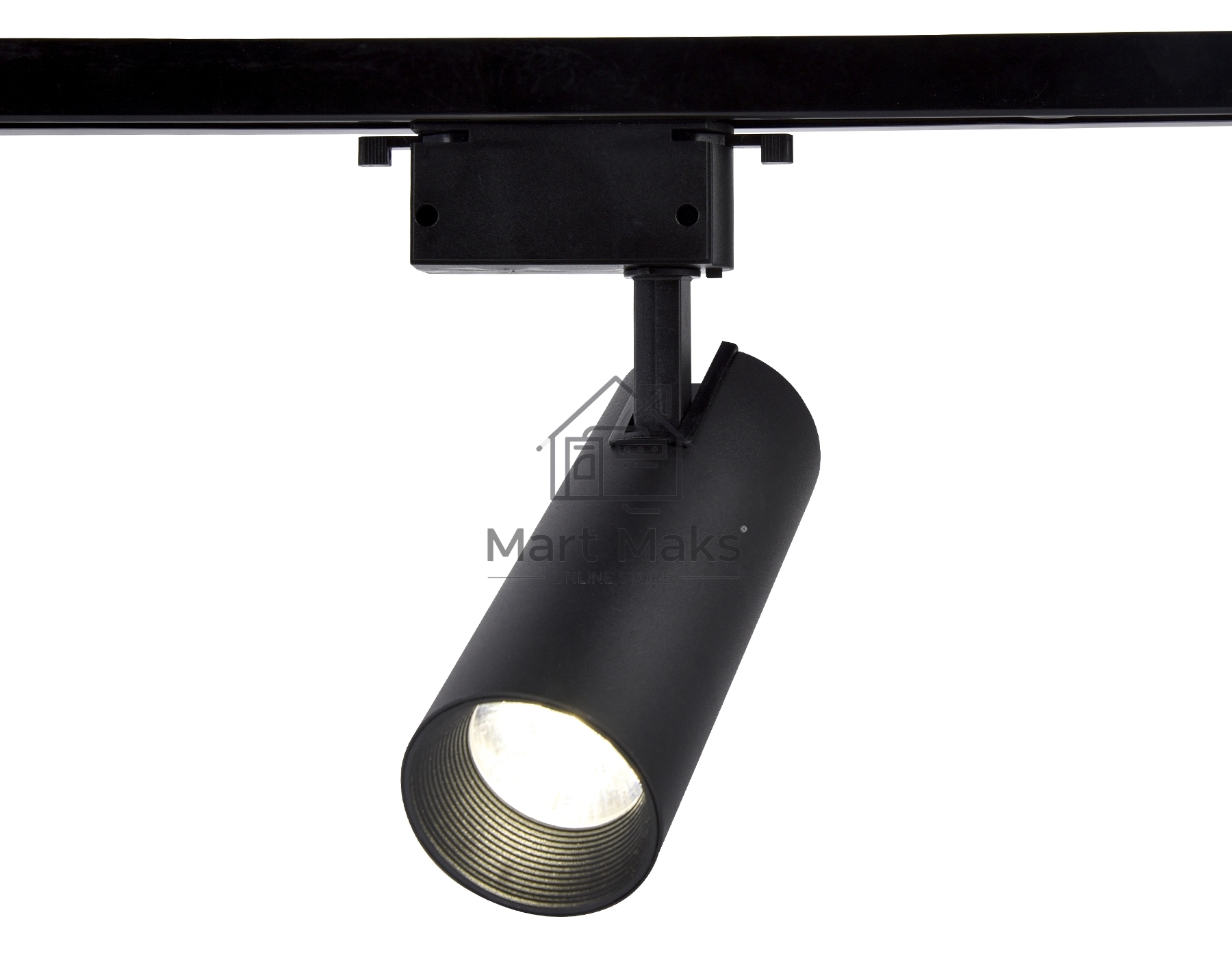 Трековый однофазный светодиодный светильник Ambrella light GL5860 BK черный LED 30W 4200K 24°