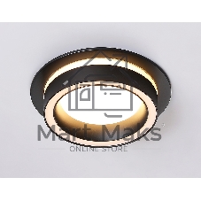 Светильник Ambrella light TN5241 BK черный GX53 D110*42