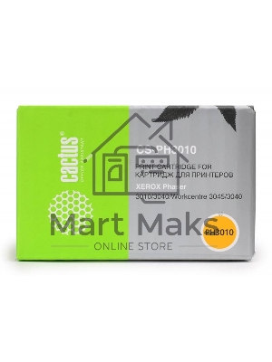 Картридж лазерный Cactus CS-PH3010 (106R02181) черный (1000 стр.) для Xerox Phaser 3010/WorkCentre 3045