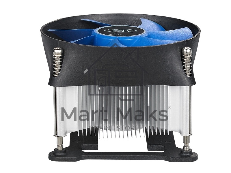 Кулер для процессора DEEPCOOL THETA 31 PWM черный/синий, 92 мм, алюминий/медь, 2400 об/мин, 32.5 дБ, 4 pin, 95 Вт, 60 мм