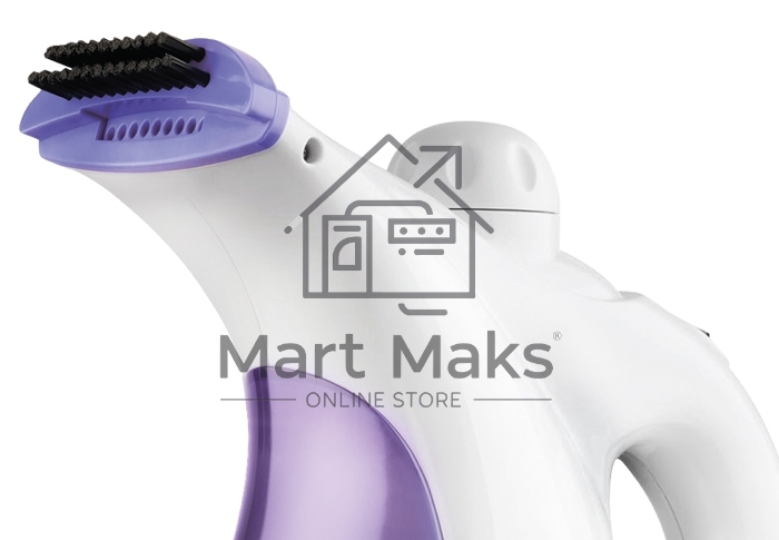 Отпариватель ручной Centek CT-2380 (бел/фиолет) 700Вт, 250мл, 15г/мин, регулятор мощн, насадка-щетка