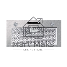 Вытяжка встраиваемая Maunfeld Crosby Light 60 нержавеющая сталь, 60 см, 850 куб. м/ч, 48 дБ