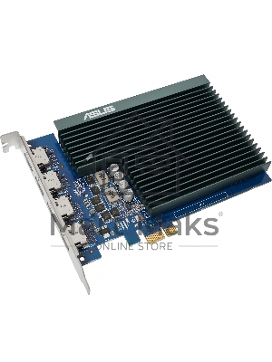 Видеокарта Asus GT730-4H-SL-2GD5 NVIDIA GeForce GT 730 2Gb GDDR5 902/5010 HDMIx4 HDCP Ret