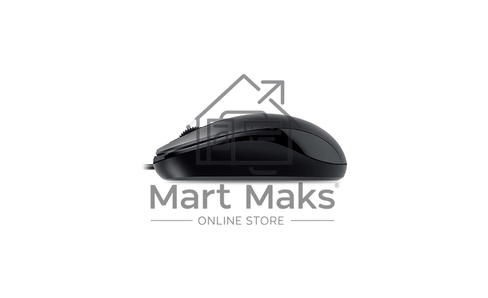 Мышь проводная Genius DX-110 черный, 1000 dpi, USB, кнопки - 3