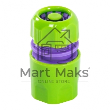 Соединитель пластмассовый быстросъемный для шланга Palisad 1/2