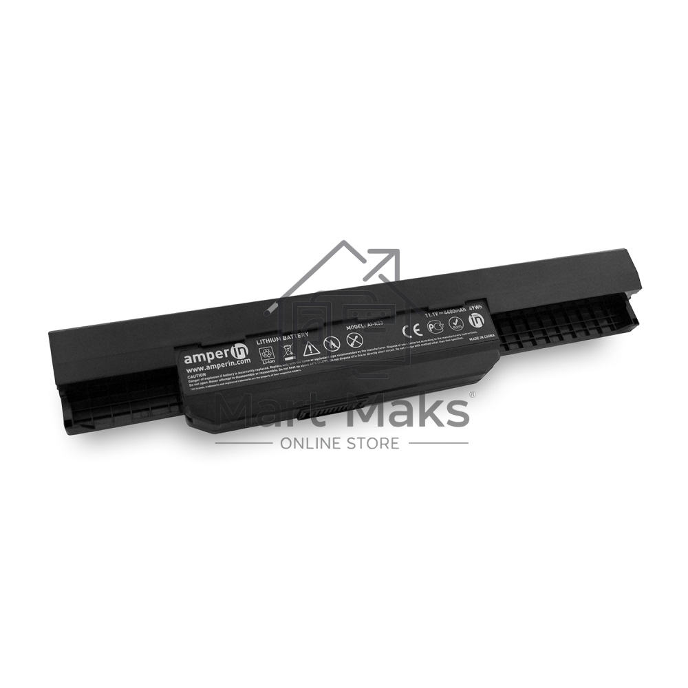 Аккумуляторная батарея Amperin для ноутбука Asus K53 (A32-K53) 4400mAh (49Wh) AI-K53