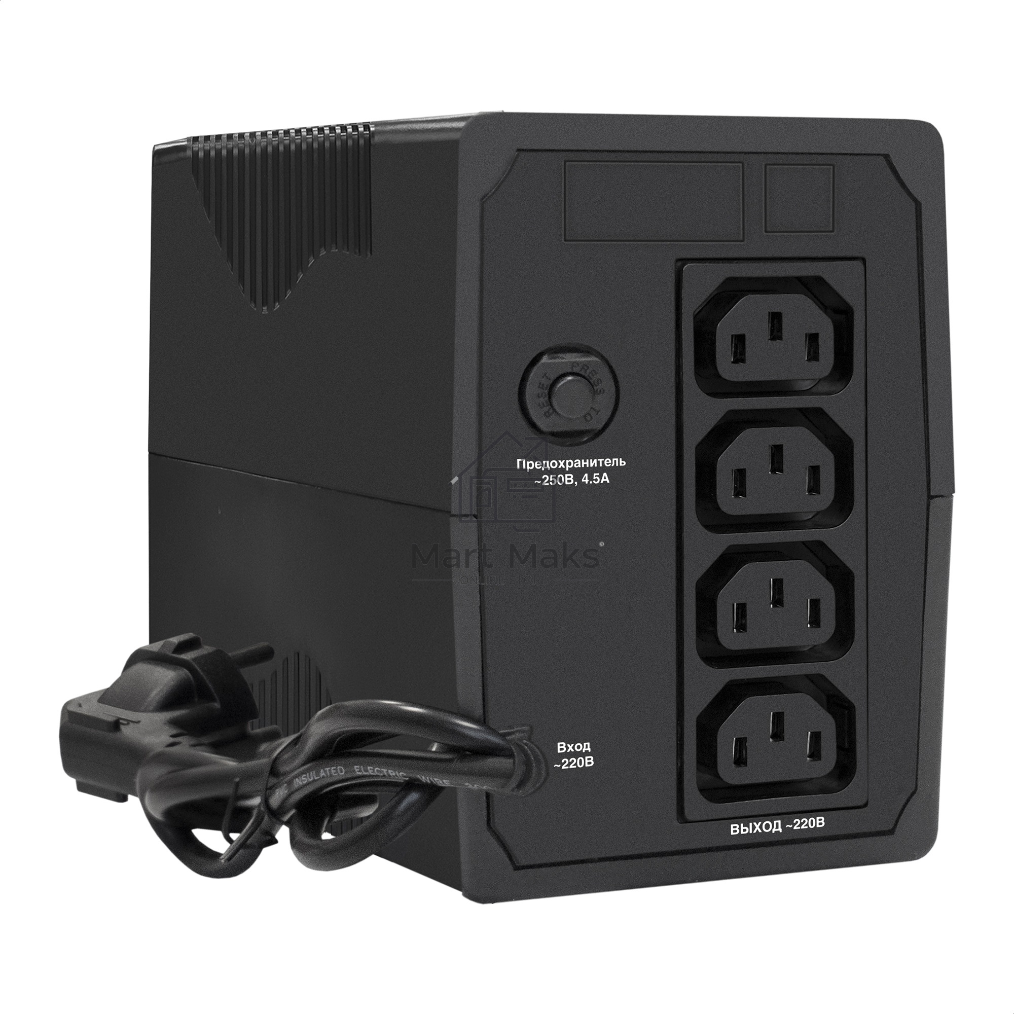 Источник бесперебойного питания ExeGate EP285586RUS SpecialPro Smart LLB-600.LCD.AVR.C13 <600VA/360W, LCD, AVR, 4*IEC-C13, Black>