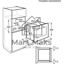 Встраиваемая микроволновая печь Electrolux LMS2203EMK черный, 20 л, 700 Вт, переключатели - поворотный механизм/кнопки