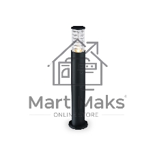 Светильник Ambrella light ST2536 BK/CL черный/прозрачный IP54 E27 max 40W D108*800