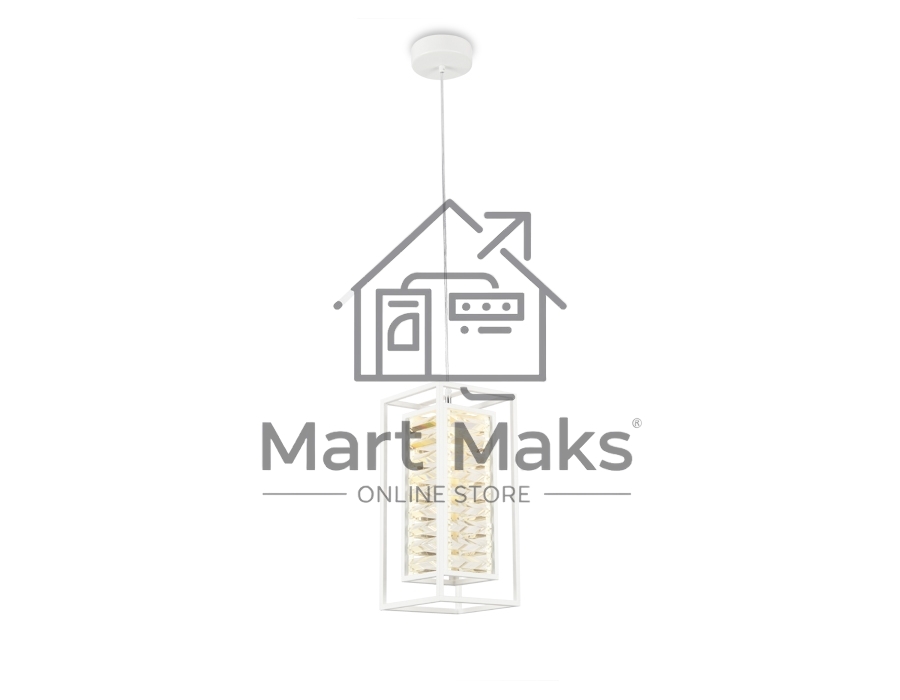 Светильник Ambrella light TR5042 WH/CL белый/прозрачный E14/1 max 40W 180*180*760