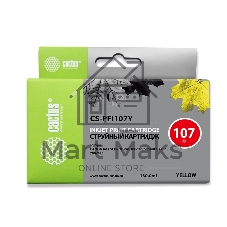 Картридж струйный Cactus CS-PFI107Y желтый (130мл) для Canon IP iPF670/iPF680/iPF685/iPF770/iPF780/iPF785/