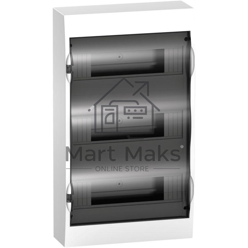 Шкаф Easy9 корп. нав. с проз. дв. 3ряд/36мод EZ9E312S2SRU Schneider Electric