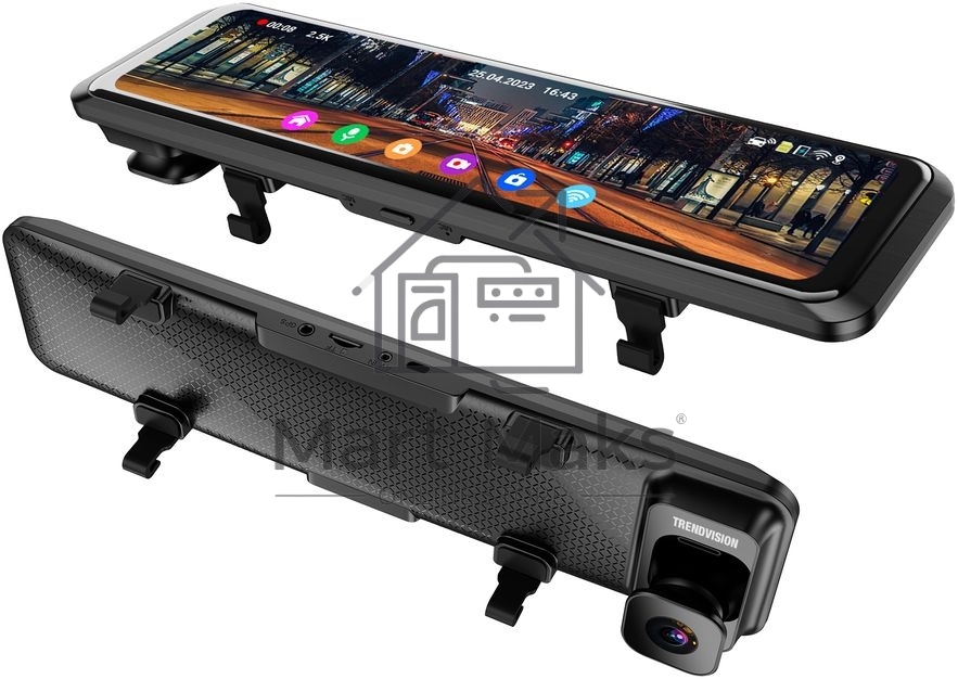 Видеорегистратор TrendVision MR-1100 черный 2Mpix 2160x3840 2160p 150гр. GPS SA 223