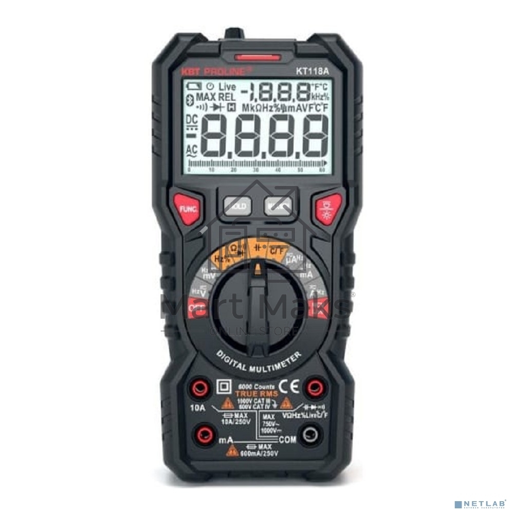 Мультиметр цифровой KT 118A 